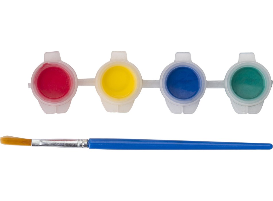 Voliera in legno con set da pittura Wesley