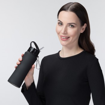 WATER BOTTLE SPORT CON MOSCHETTONE, 700 ml.