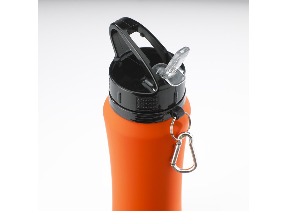 WATER BOTTLE SPORT CON MOSCHETTONE, 700 ml.