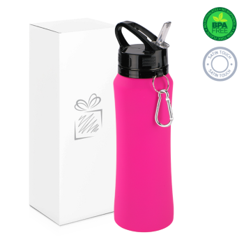 WATER BOTTLE SPORT CON MOSCHETTONE, 700 ml.