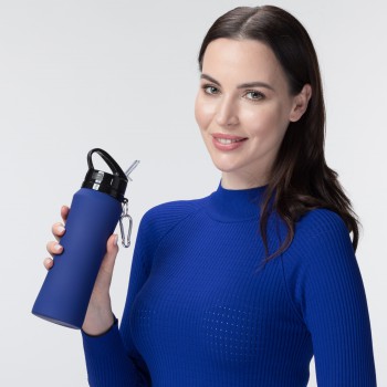 WATER BOTTLE SPORT CON MOSCHETTONE, 700 ml.