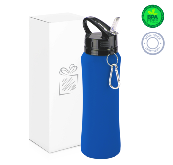 WATER BOTTLE SPORT CON MOSCHETTONE, 700 ml.