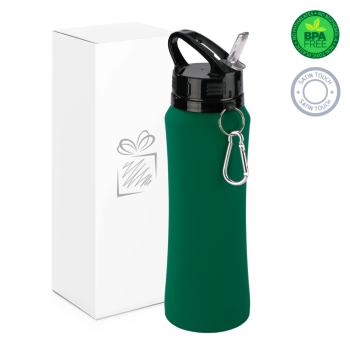 WATER BOTTLE SPORT CON MOSCHETTONE, 700 ml.