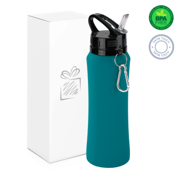 WATER BOTTLE SPORT CON MOSCHETTONE, 700 ml.