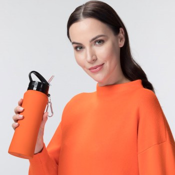 WATER BOTTLE SPORT CON MOSCHETTONE, 700 ml.