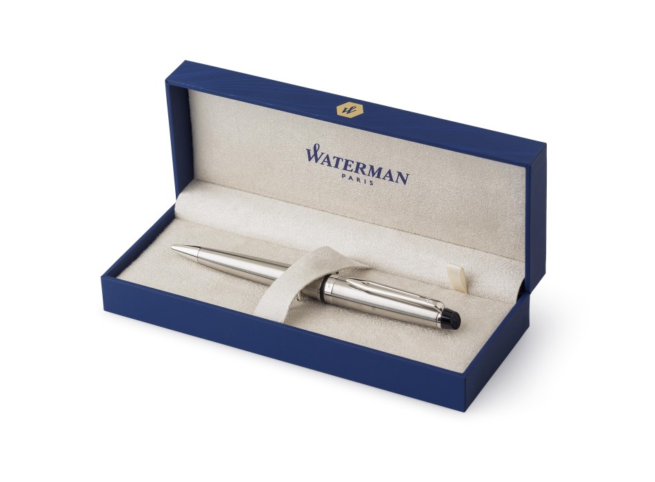 Waterman, penna a sfera Expert in acciaio inox