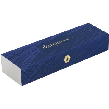 Waterman, penna stilografica Hemisphere in acciaio inox