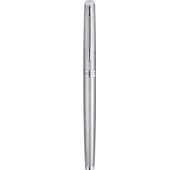 Waterman, penna stilografica Hemisphere in acciaio inox