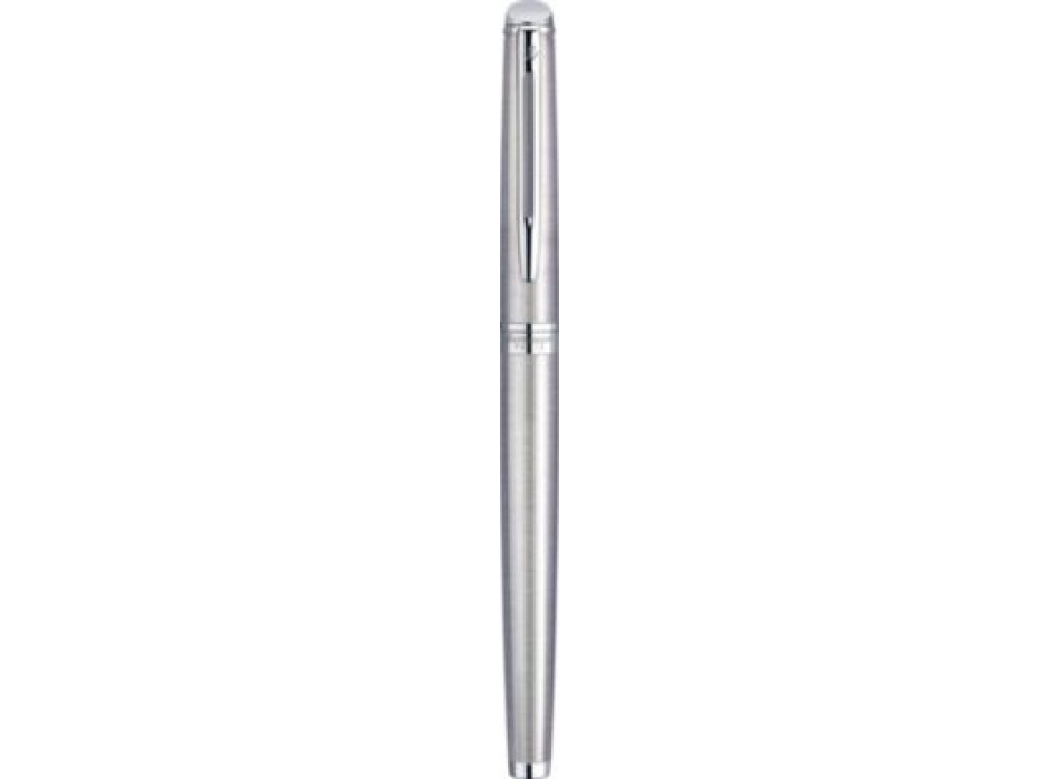 Waterman, penna stilografica Hemisphere in acciaio inox