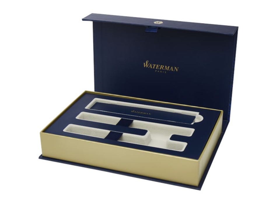 Waterman set penna a sfera e roller Allure (inchiostro nero)