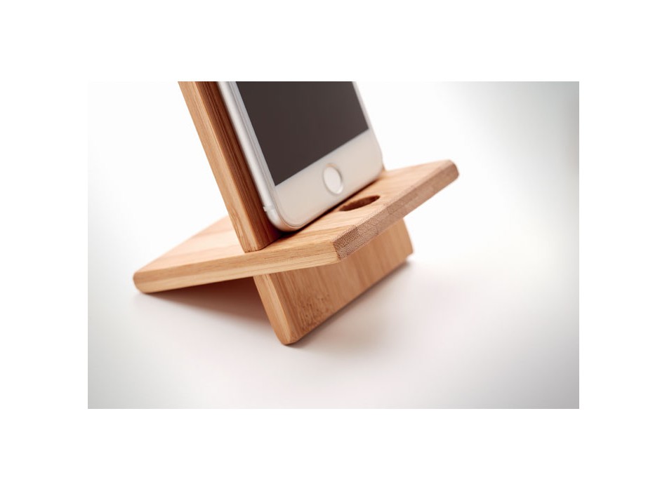 WHIPPY - Portatelefono in bamboo
