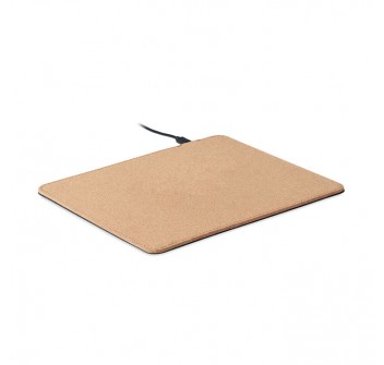 WIRELESS MATTY - Mouse pad in sughero