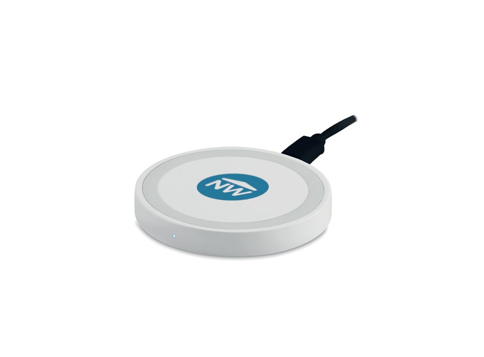 WIRELESS PLATO - Caricatore wireless tondo
