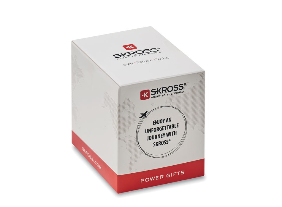 WORLD TO EUROPE - Adattatore Skross USB