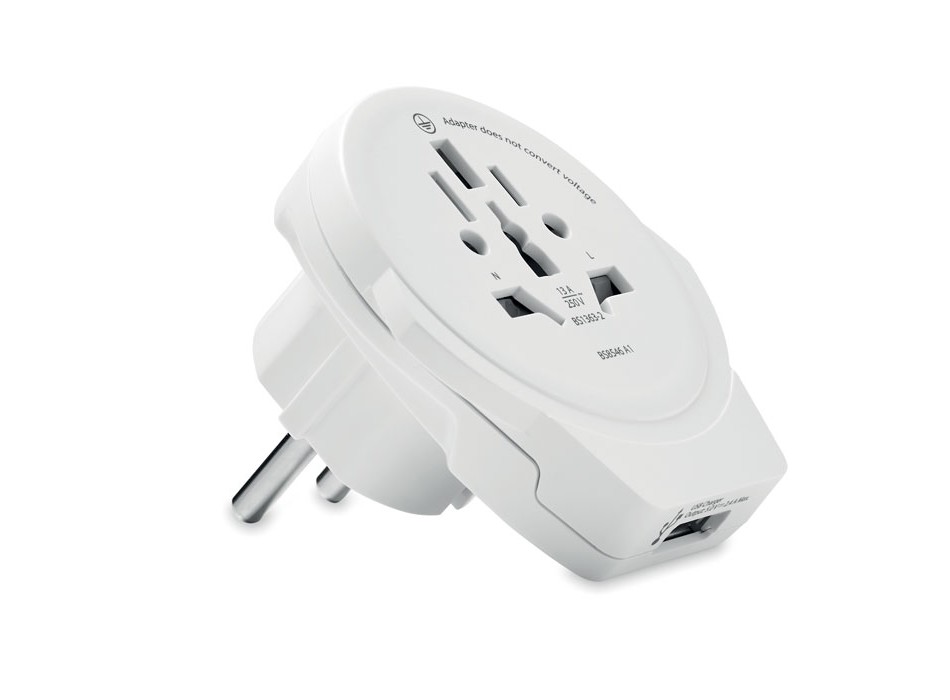 WORLD TO EUROPE - Adattatore Skross USB