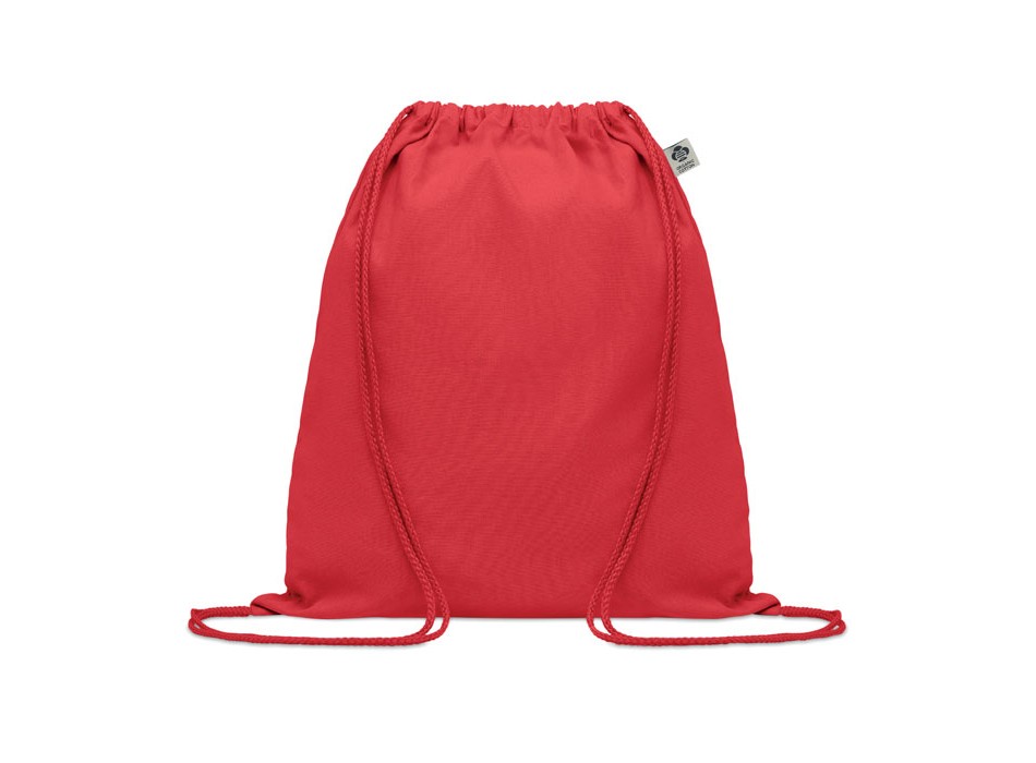 YUKI COLOUR - Borsa con coulisse in cotone or
