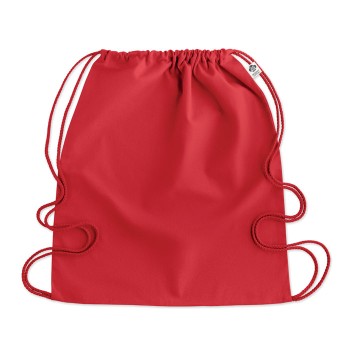 YUKI COLOUR - Borsa con coulisse in cotone or