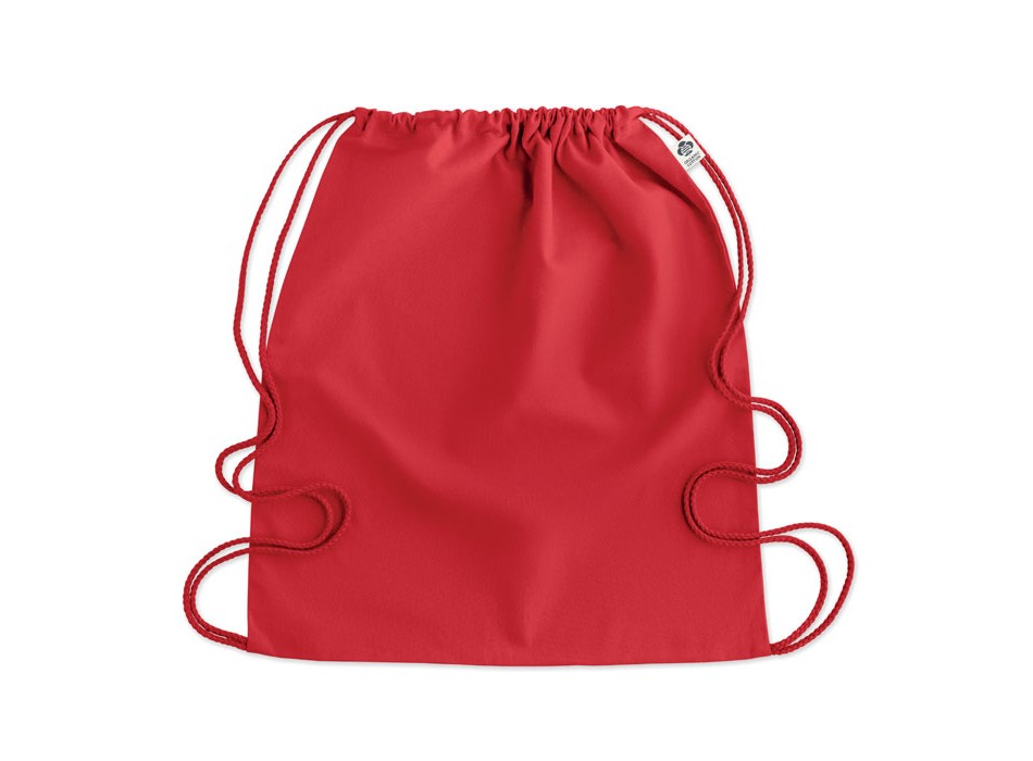 YUKI COLOUR - Borsa con coulisse in cotone or