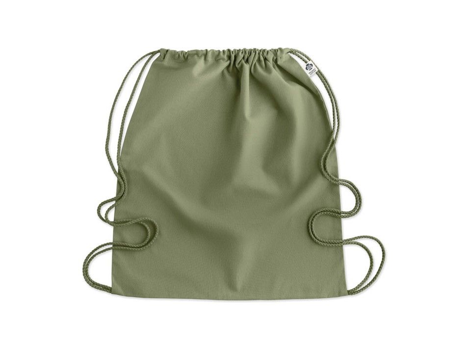 YUKI COLOUR - Borsa con coulisse in cotone or