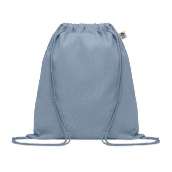 YUKI COLOUR - Borsa con coulisse in cotone or