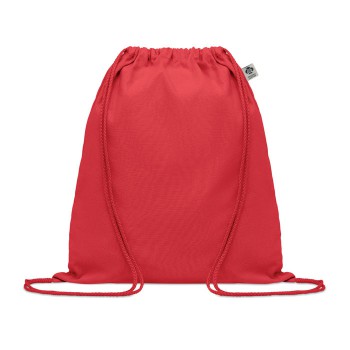 YUKI COLOUR - Borsa con coulisse in cotone or
