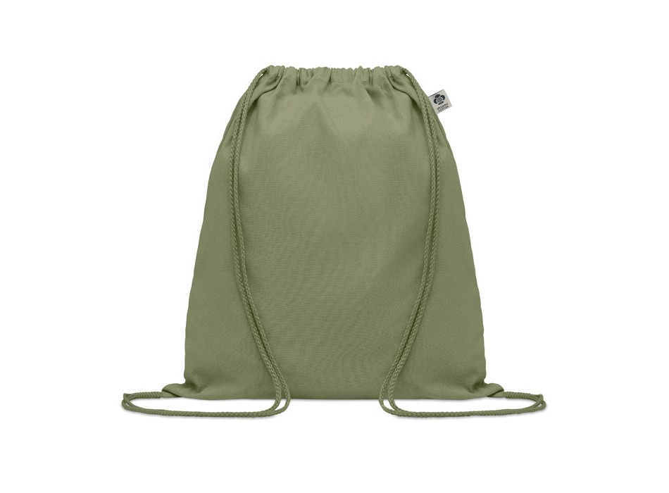 YUKI COLOUR - Borsa con coulisse in cotone or