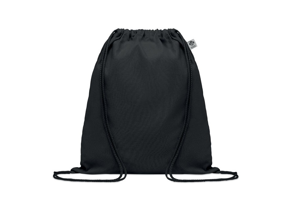 YUKI COLOUR - Borsa con coulisse in cotone or