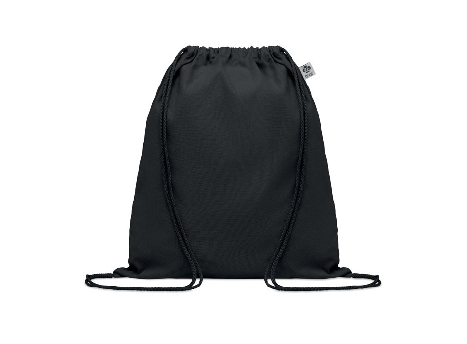 YUKI COLOUR - Borsa con coulisse in cotone or