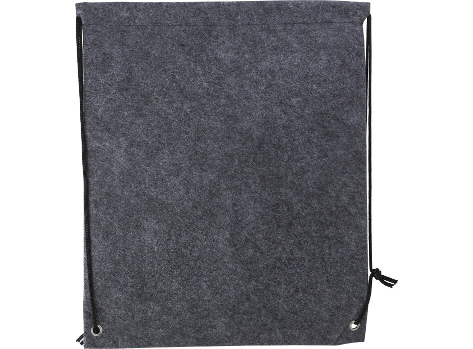 Zaino a sacca, chiusura a coulisse in feltro rPET Maya
