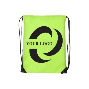 Zaino a sacca, chiusura a coulisse in poliestere 210 D Steffi