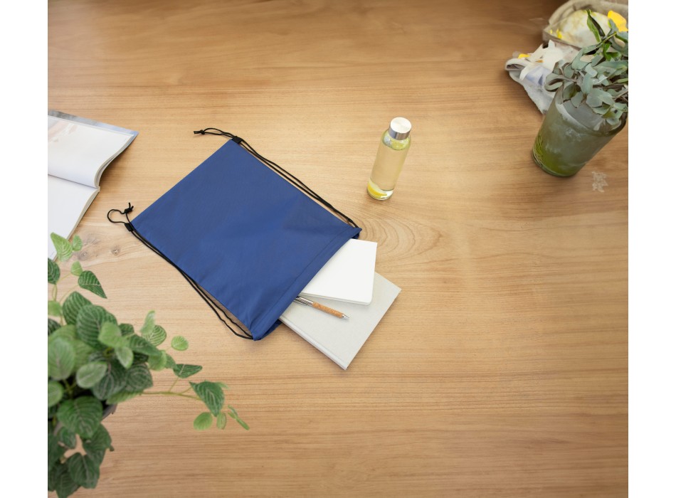 Zaino a sacca, chiusura a coulisse in TNT 80gr/m² Nico