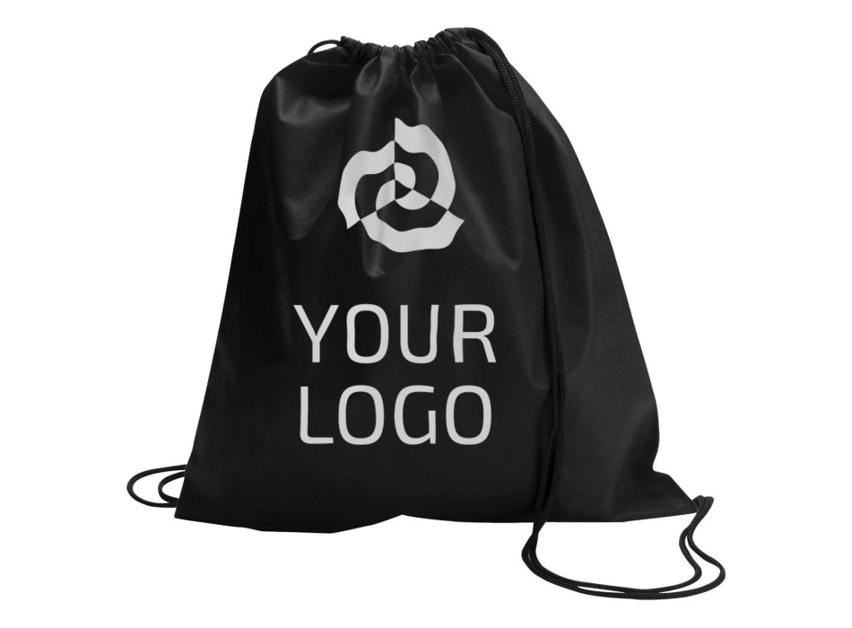 Zaino a sacca, chiusura a coulisse in TNT 80gr/m² Nico