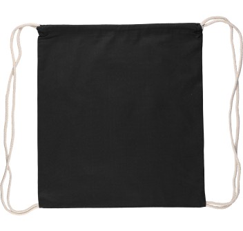 Zaino a sacca con coulisse in cotone Oeko-Tex 140 g/m2 Bridget