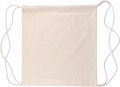 Zaino a sacca con coulisse in cotone Oeko-Tex 150 g/m2 Bridget
