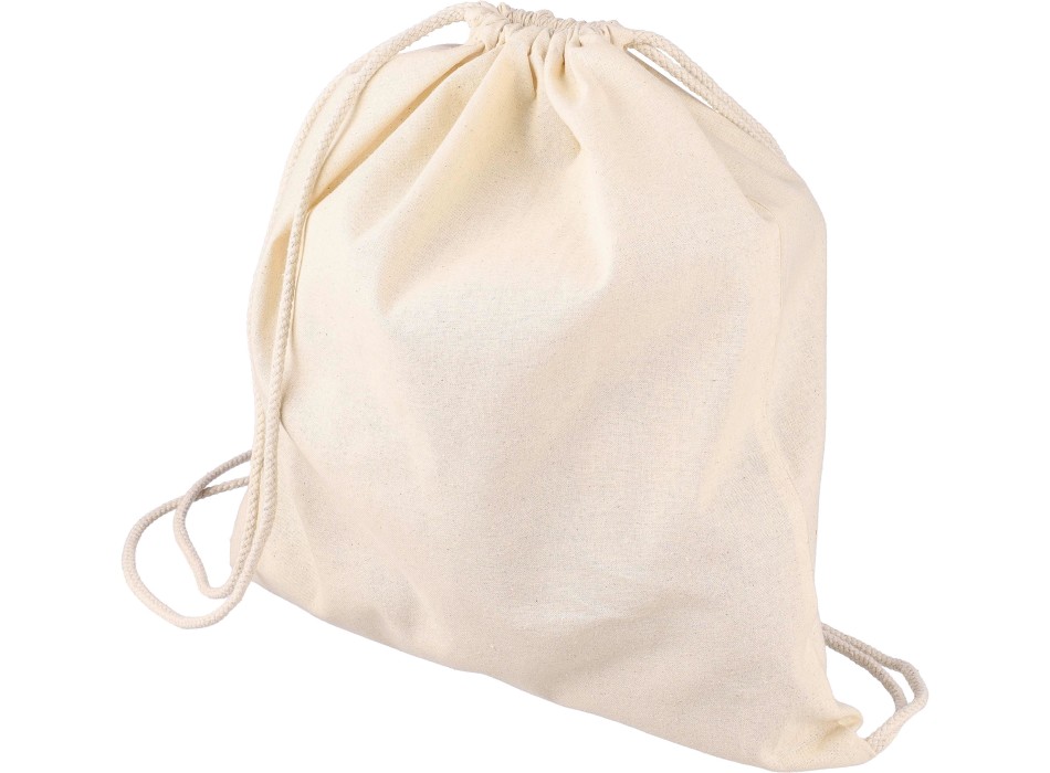 Zaino a sacca con coulisse in cotone Oeko-Tex 150 g/m2 Bridget