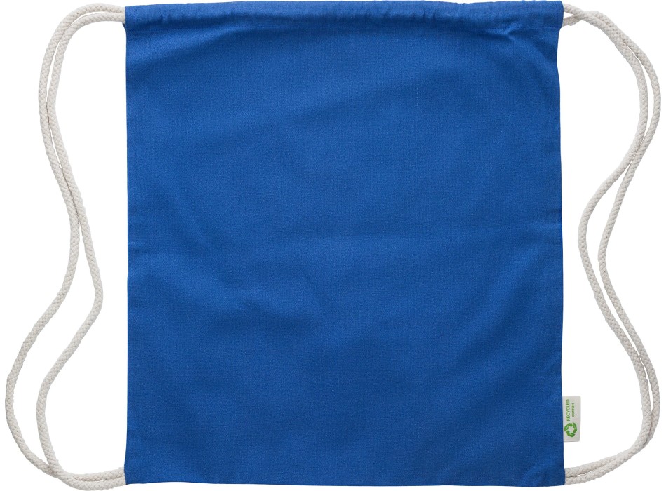 Zaino a sacca in cotone (120 gr/m2) riciclato Joy