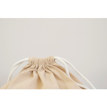 Zaino a sacca in cotone (120 gr/m2) riciclato Joy