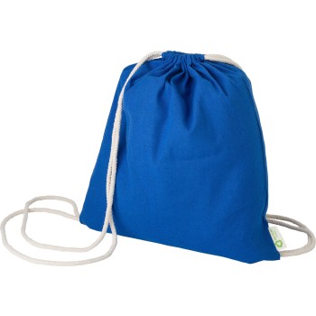 Zaino a sacca in cotone riciclato Joy
