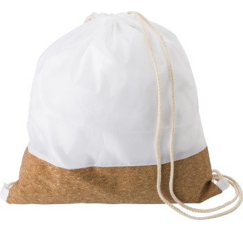 Zaino a sacca rPET con base in sughero Elodie