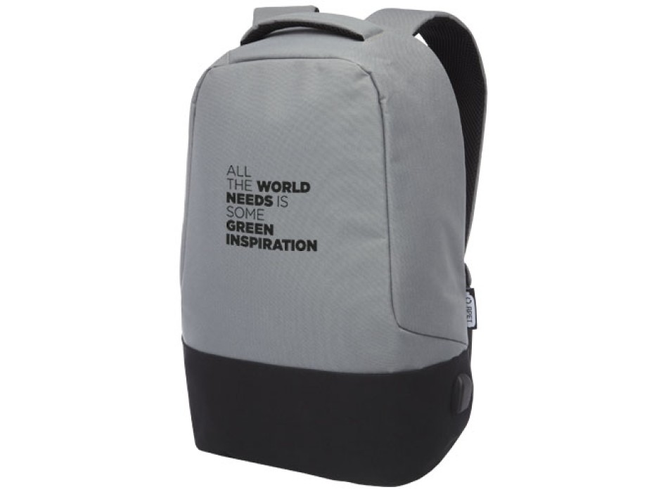 Zaino antifurto in RPET certificato GRS Cover - 18L