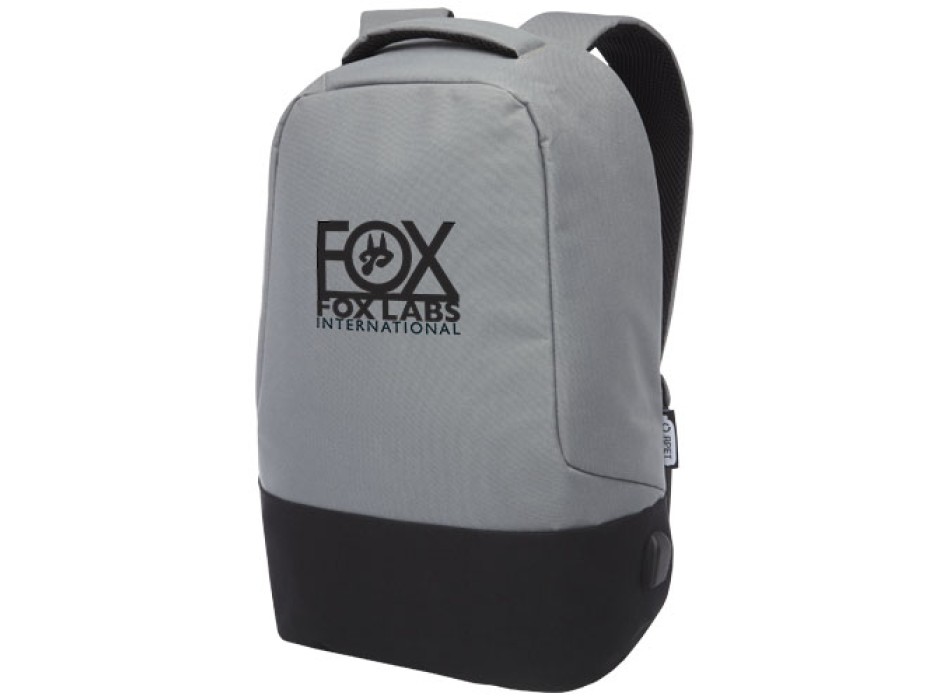 Zaino antifurto in RPET certificato GRS Cover - 18L