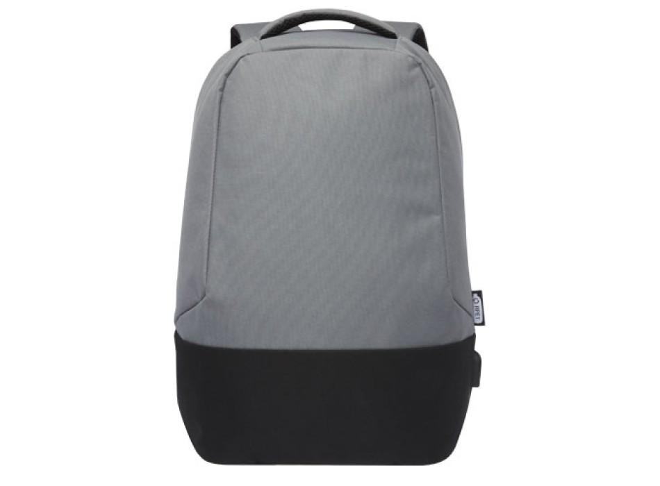 Zaino antifurto in RPET certificato GRS Cover - 18L