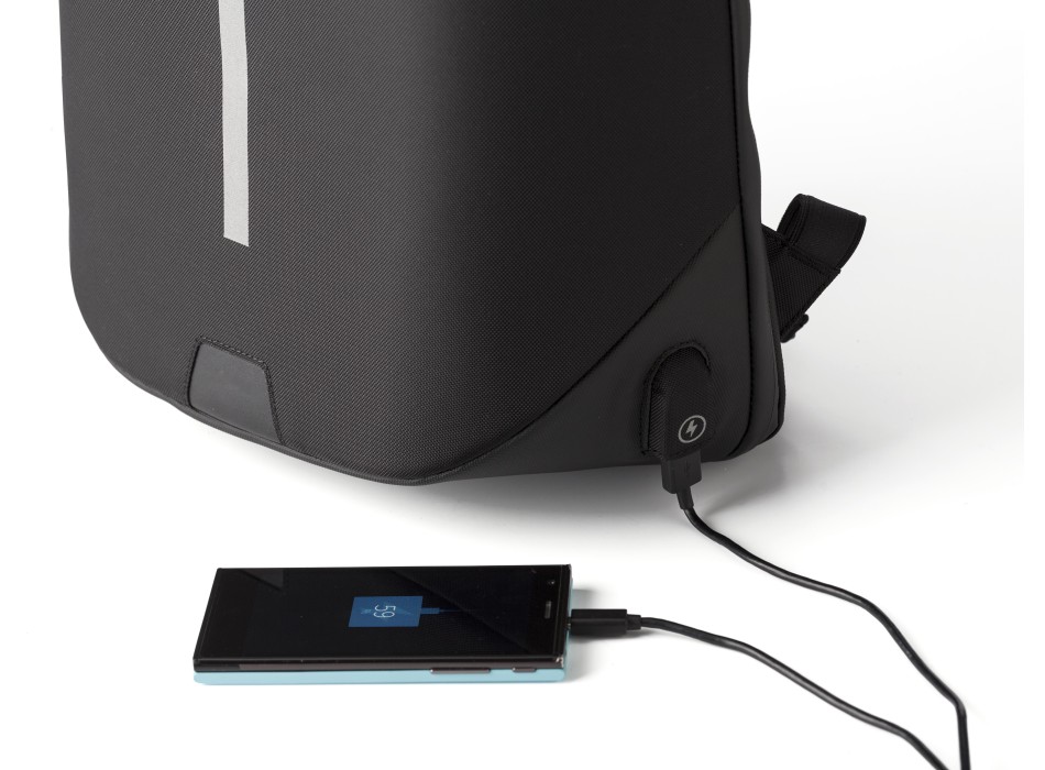 Zaino antitaccheggio portacomputer in nylon 1200 D Cleo