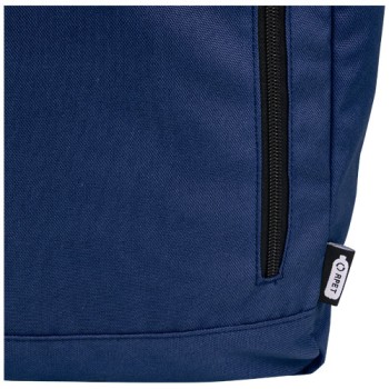 Zaino con chiusura arrotolabile per portatile da 15,6" in PET riciclato certificato GRS Byron 18L