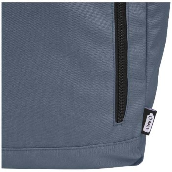 Zaino con chiusura arrotolabile per portatile da 15,6" in PET riciclato certificato GRS Byron 18L