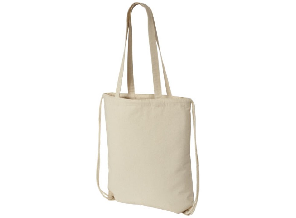 Zaino con cordoncino Eliza in cotone da 240 g/m² - 6L