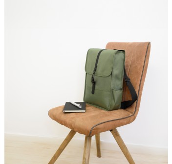 Zaino con patta in poliestere 300 D rPET Lyric