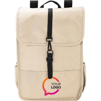 Zaino con patta in poliestere 300 D rPET Lyric