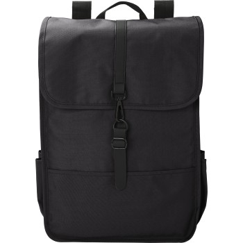 Zaino con patta in poliestere 300 D rPET Lyric