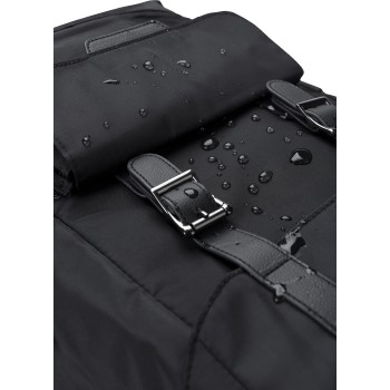 Zaino con patta in twill di poliestere 290 T rPET Marlowe